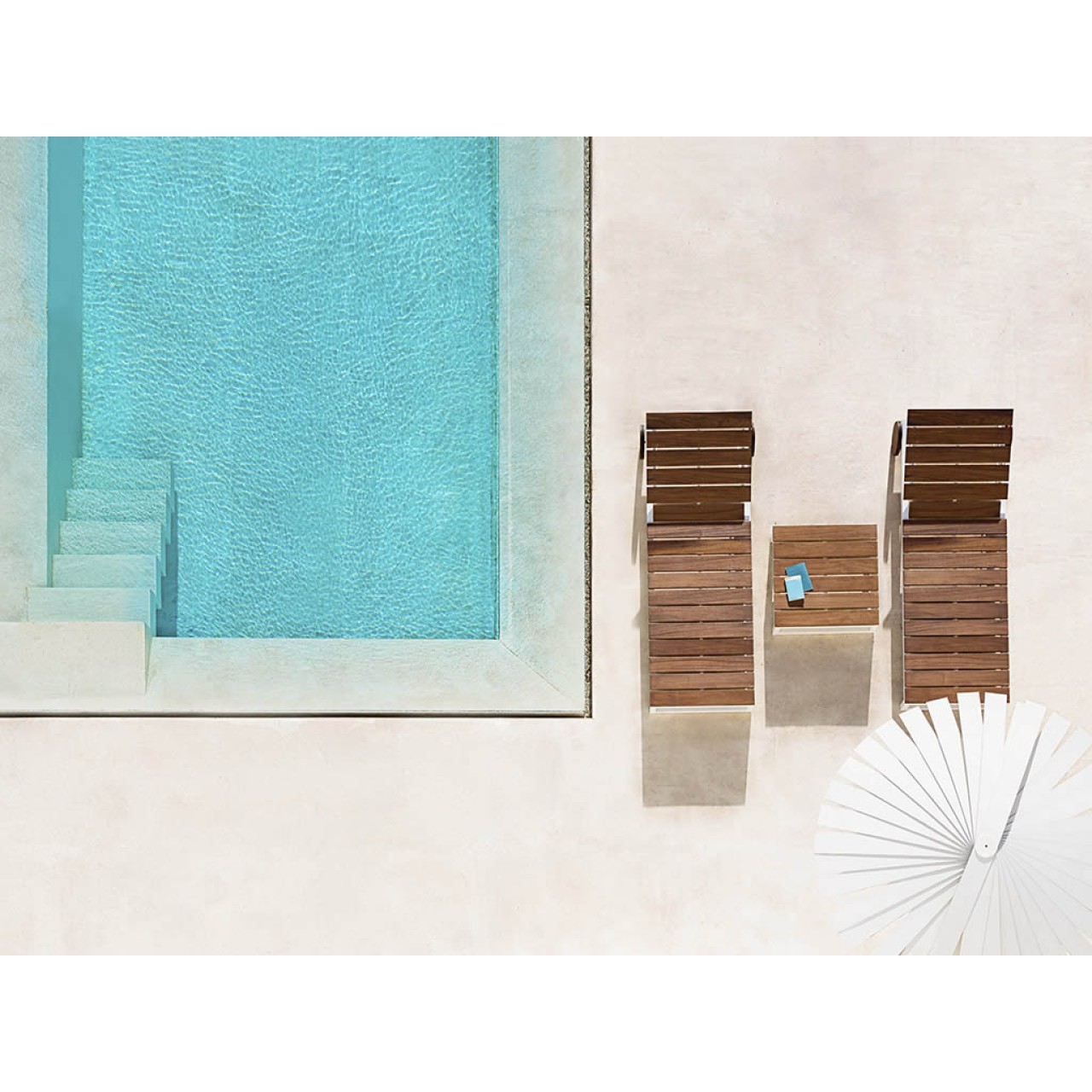 Saler Soft Teak - Chaiselongue