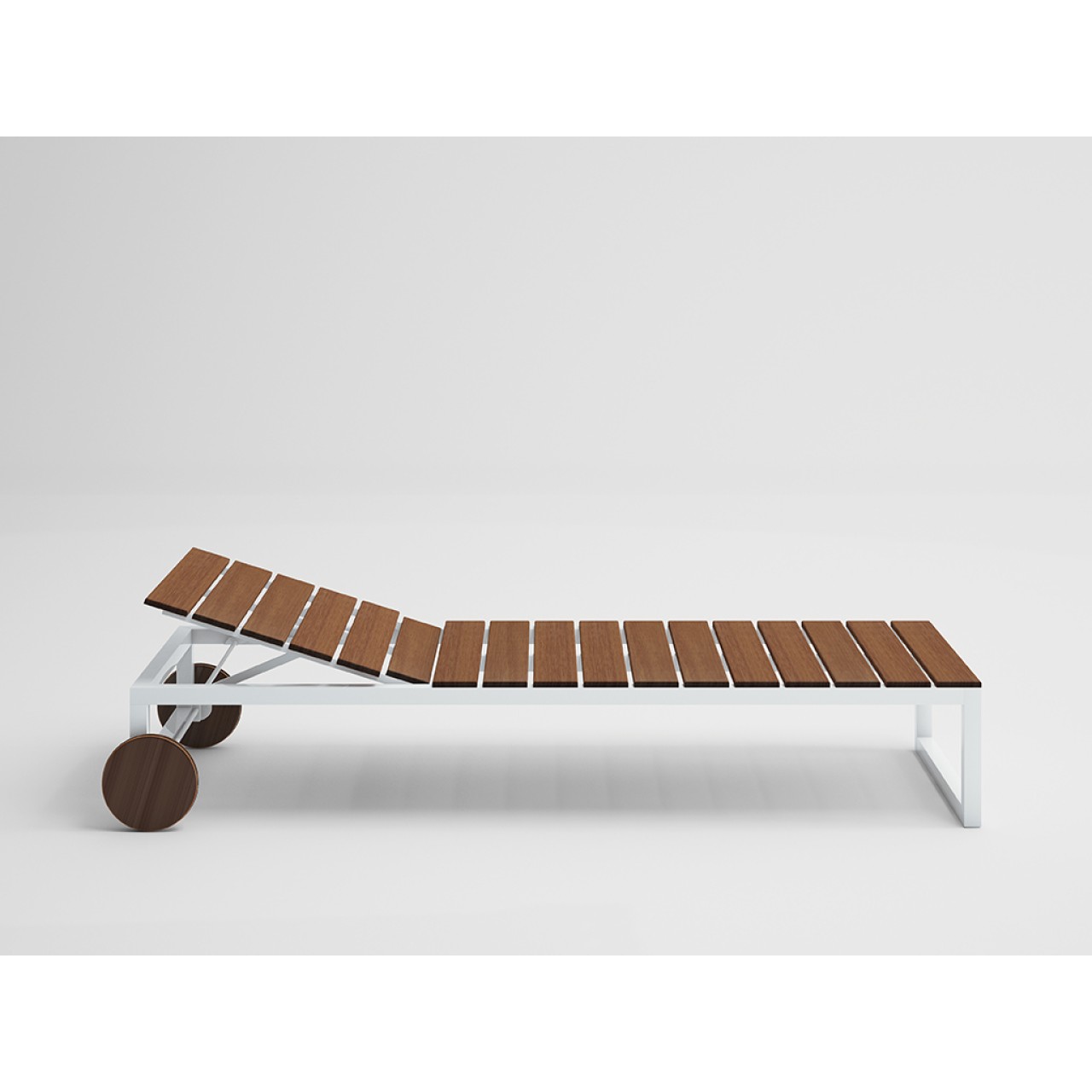 Saler Soft Teak - Chaiselongue