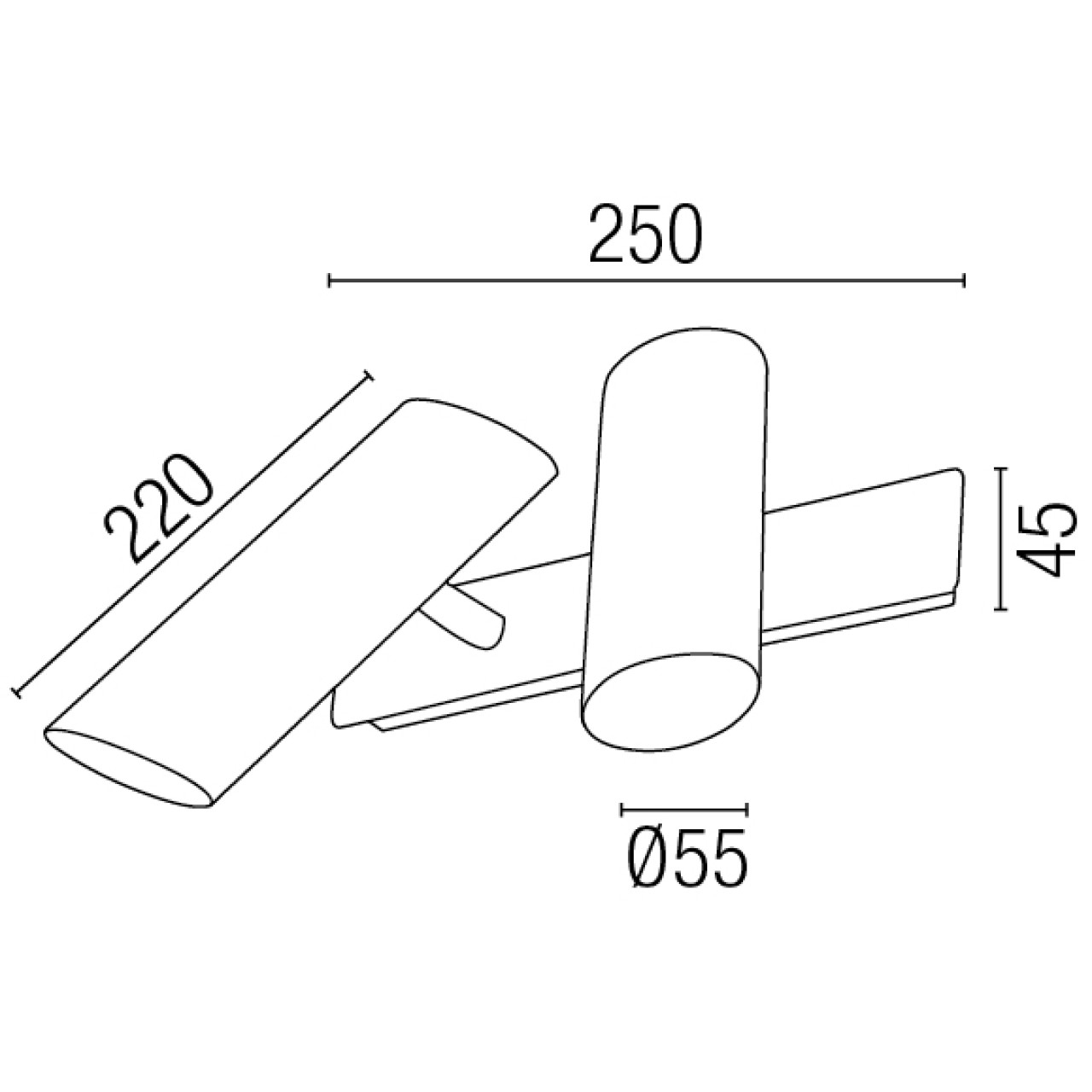 LINK Wall lamp 2L