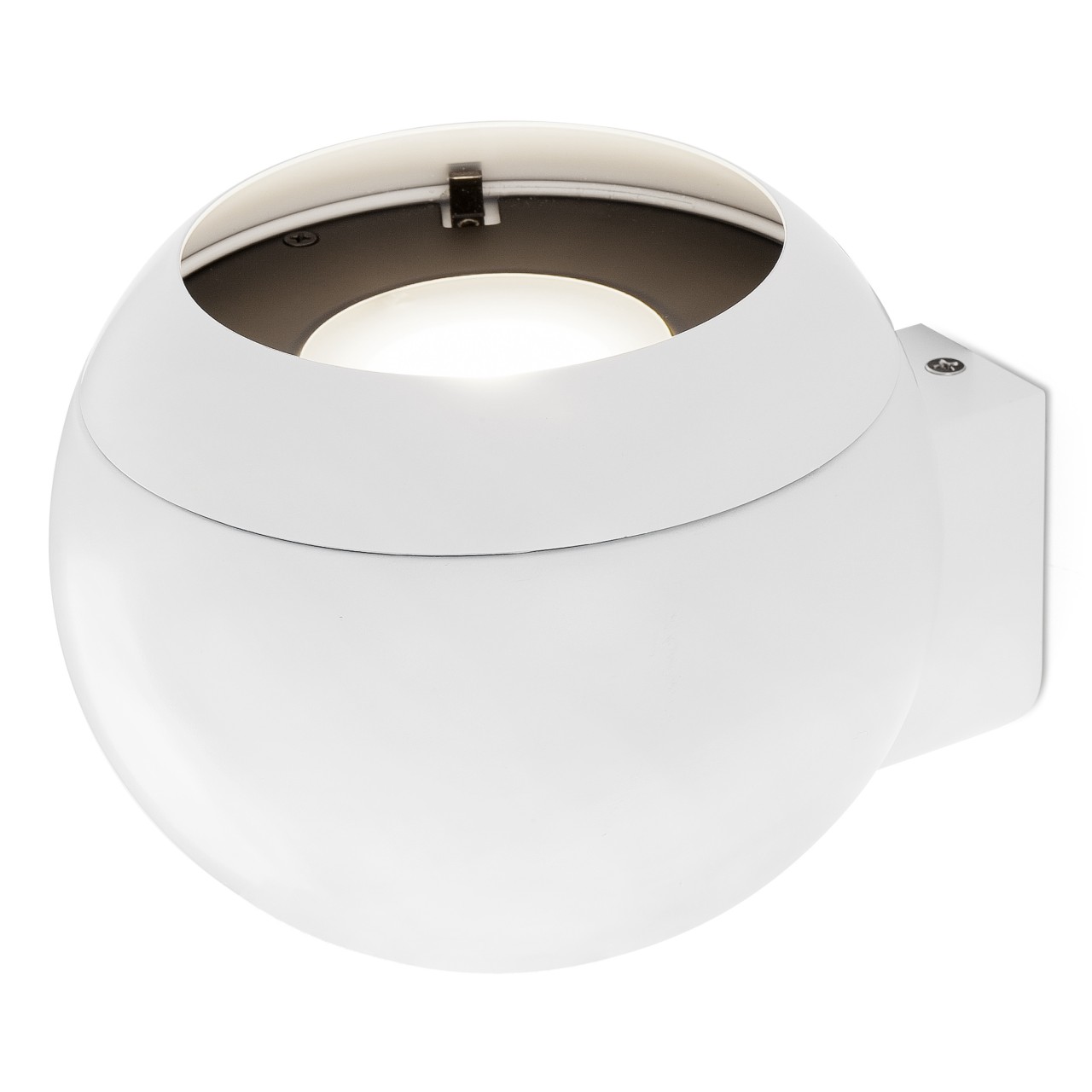 BALL-2 LED White wall lamp