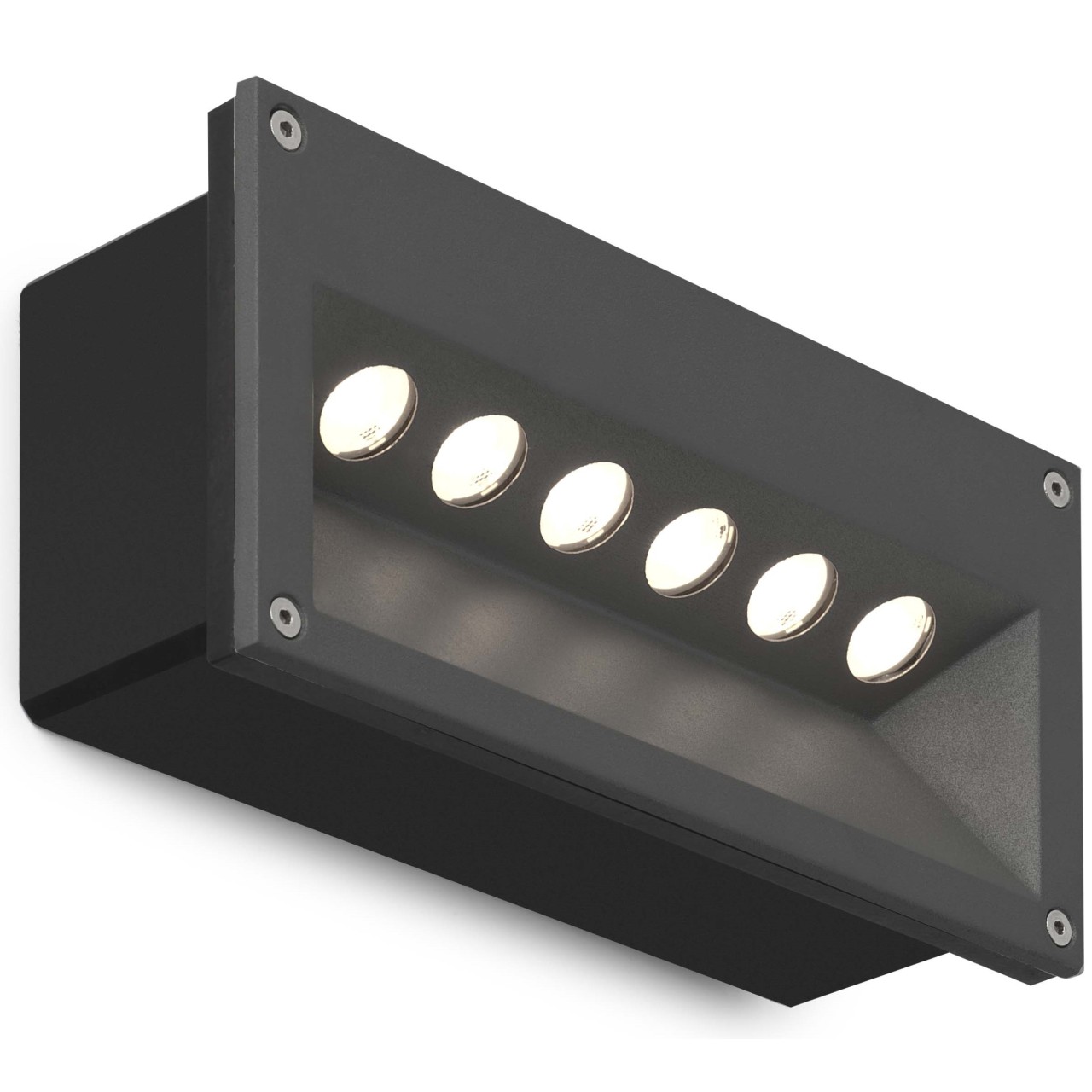 CITRUS-6 Dark grey recessed lamp