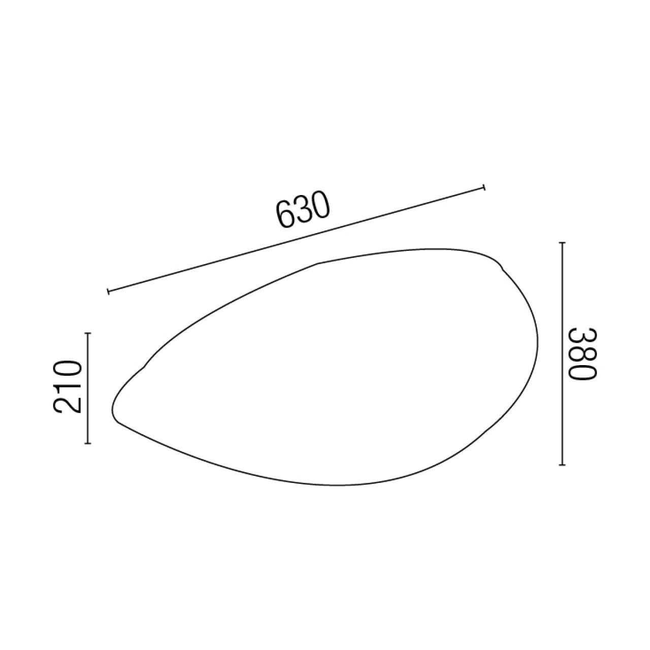 STEIN White portable lamp
