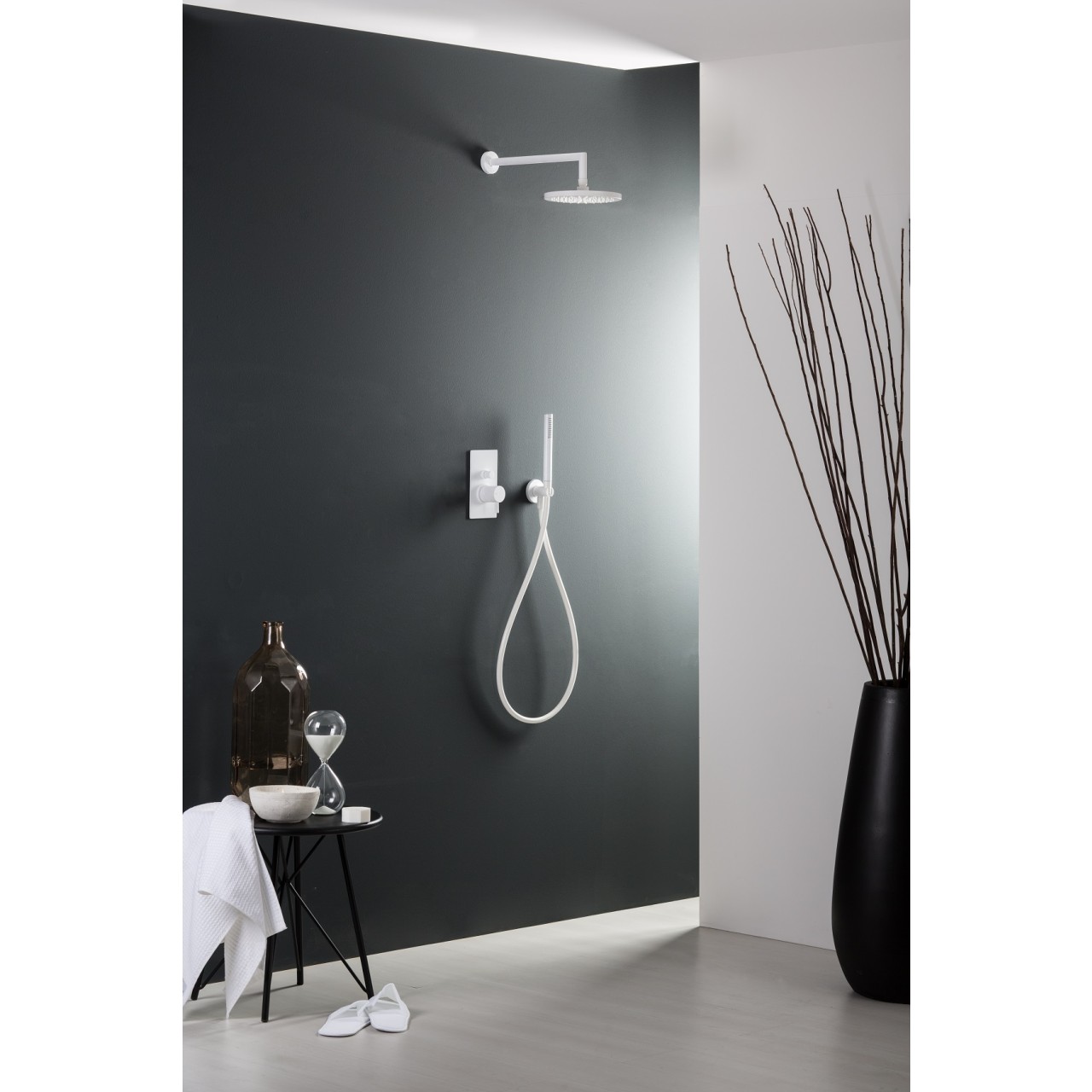 Diametro35 - Water Connection With Hand Shower Support