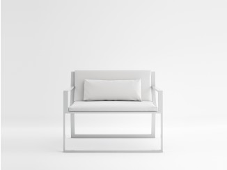 Blau - Longue Chair Mattress