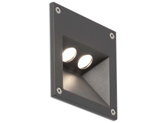 CITRUS-2 LED Dark grey recessed lamp