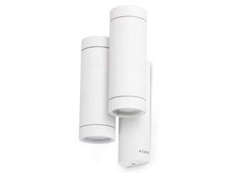 STEPS White double wall lamp
