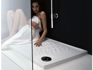 DUNE “Sabbia” corner shower tray