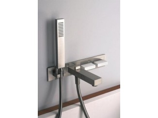 Wall-mounted bath unit