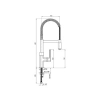 Paini kitchen mixer OVO 556