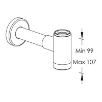 Bath Supplements - Trap For Bidet Mixer