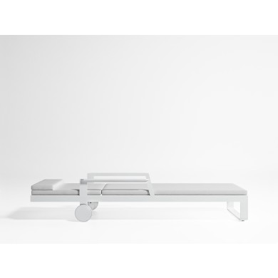 Flat - Chaiselongue With Arms Protective Cover