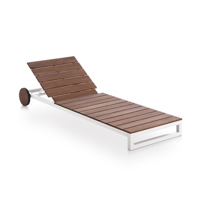 Saler Soft Teak - Chaiselongue Protective Cover