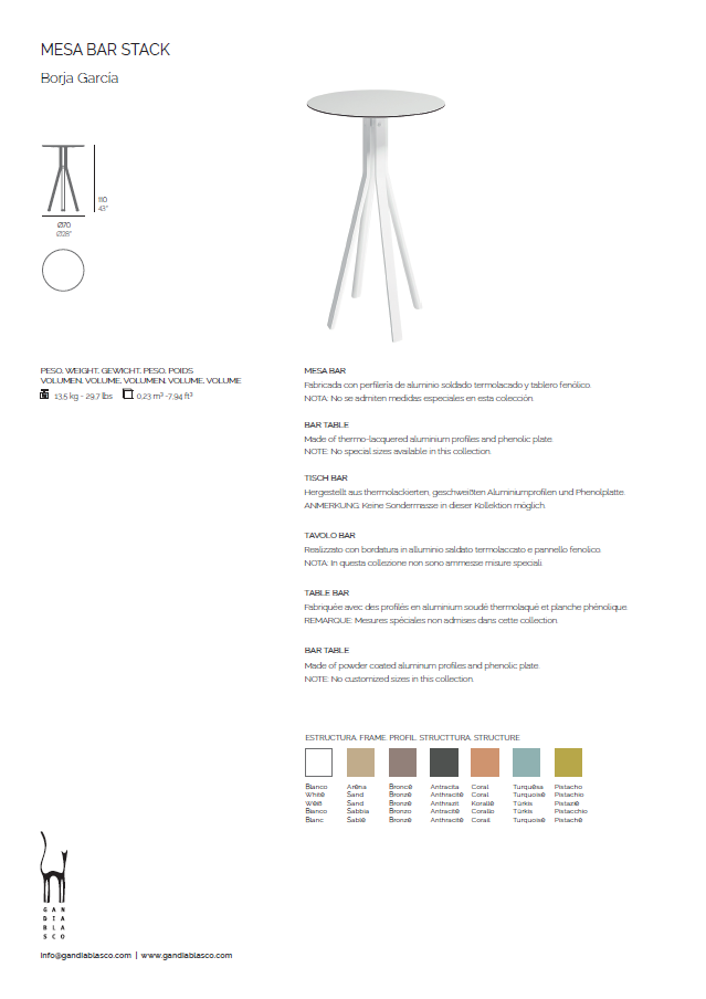 Stack-bar-table